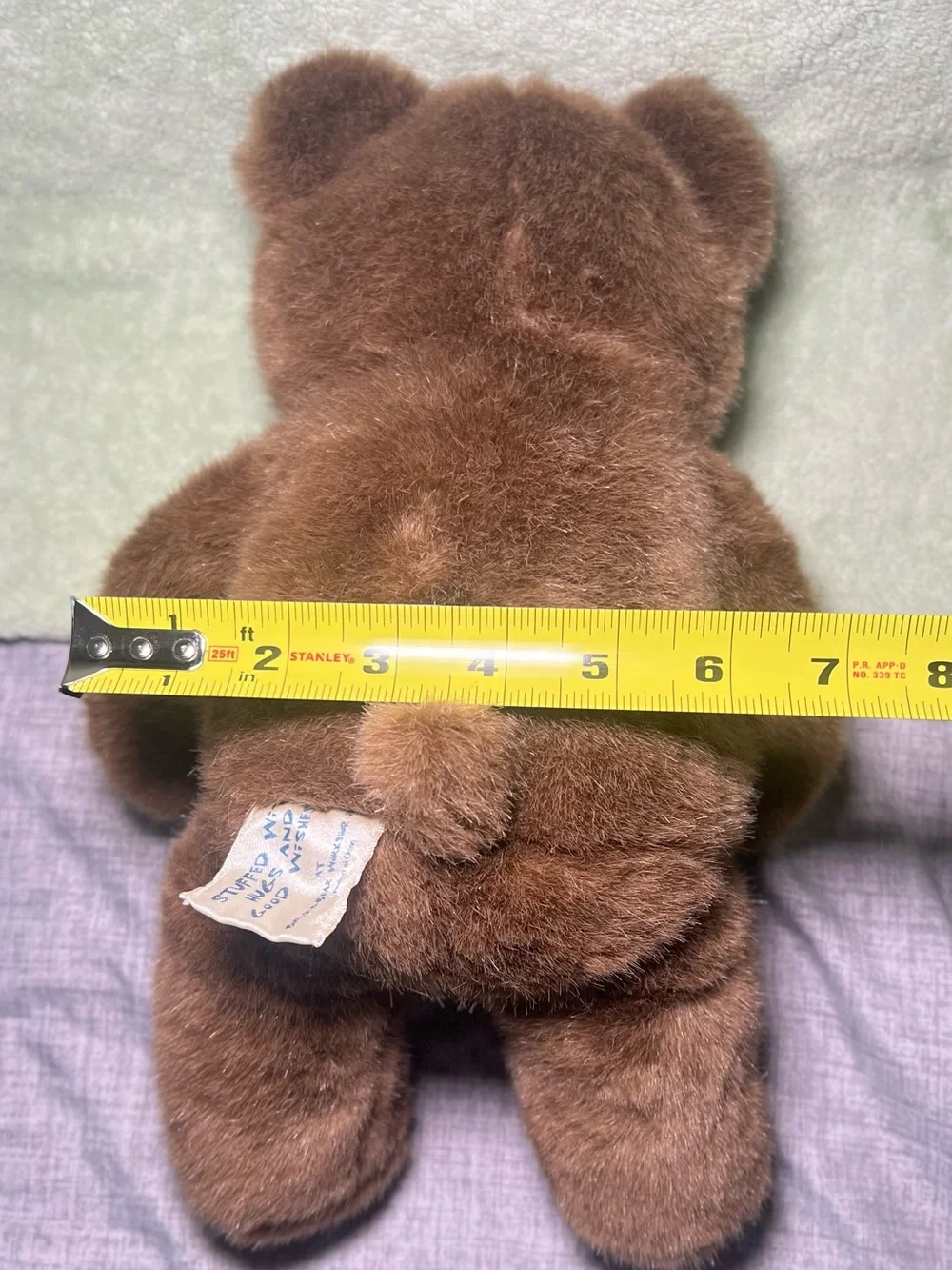 Vintage 1997 Build A Bear Original Classic 1st Edition Teddy 12” Innerbelt Tag